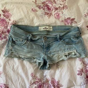 Hollister Daisy Duke Jean Shorts